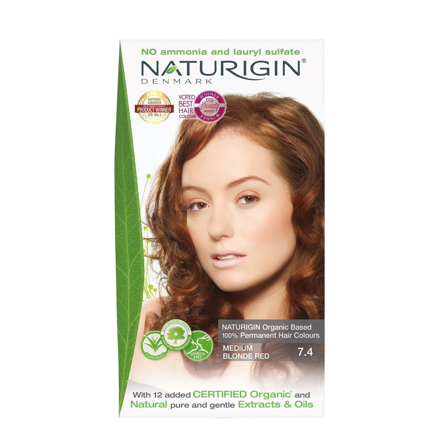 Copper Blonde 7.4 Permanent Hair Colour