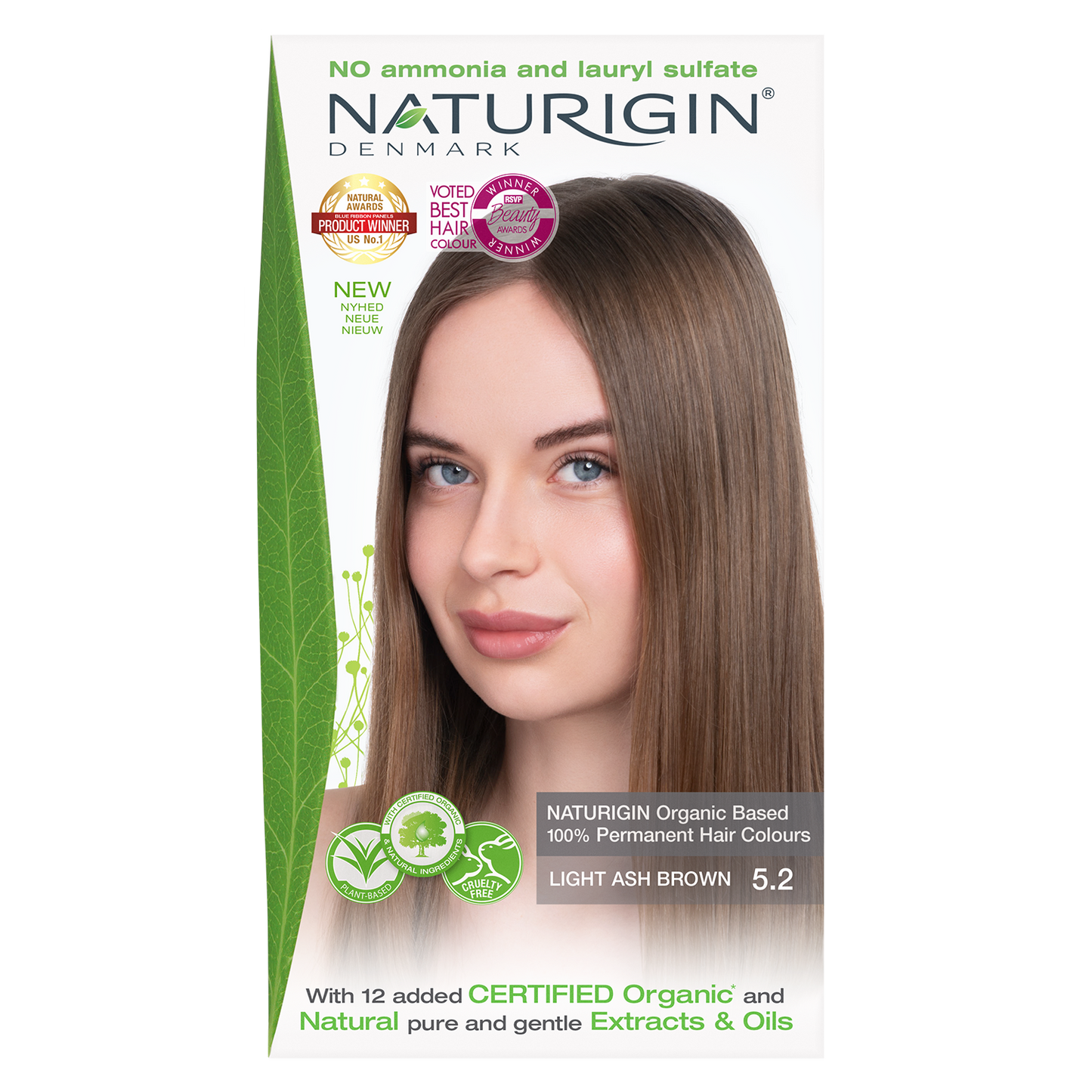 Light Ash Brown 5.2 Permanent Hair Colour