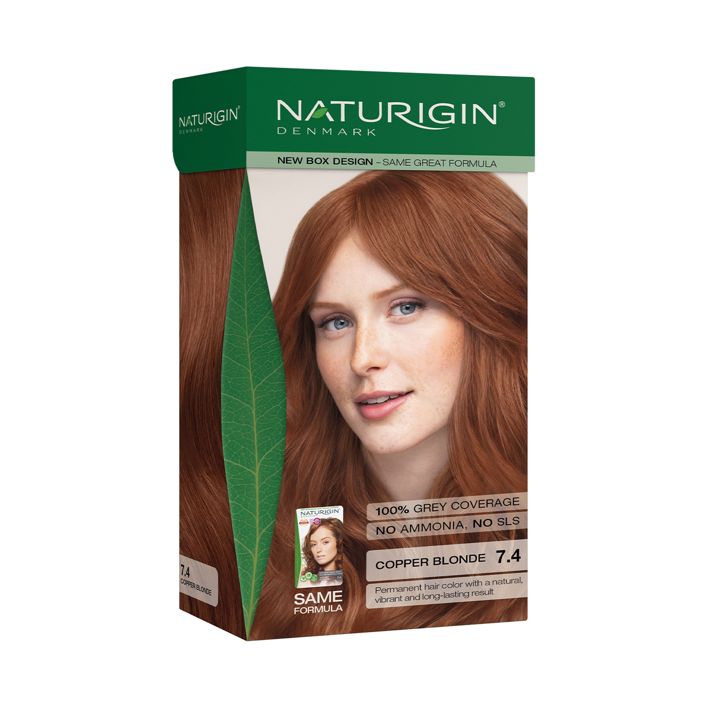 Copper Blonde 7.4 Permanent Hair Colour