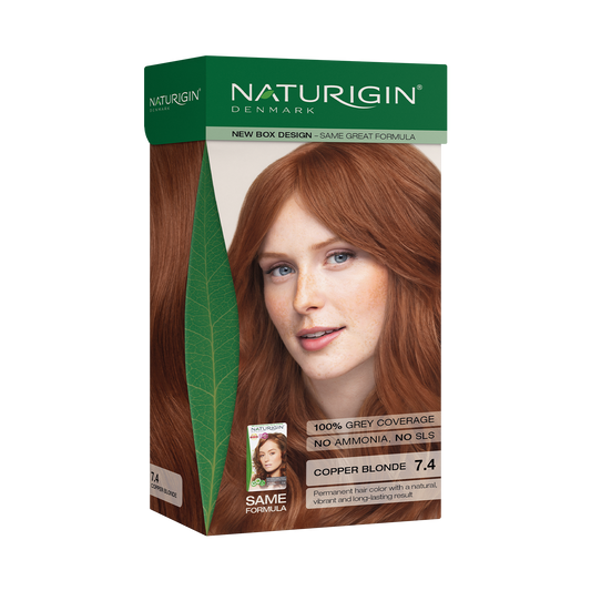 Copper Blonde 7.4 Permanent Hair Colour